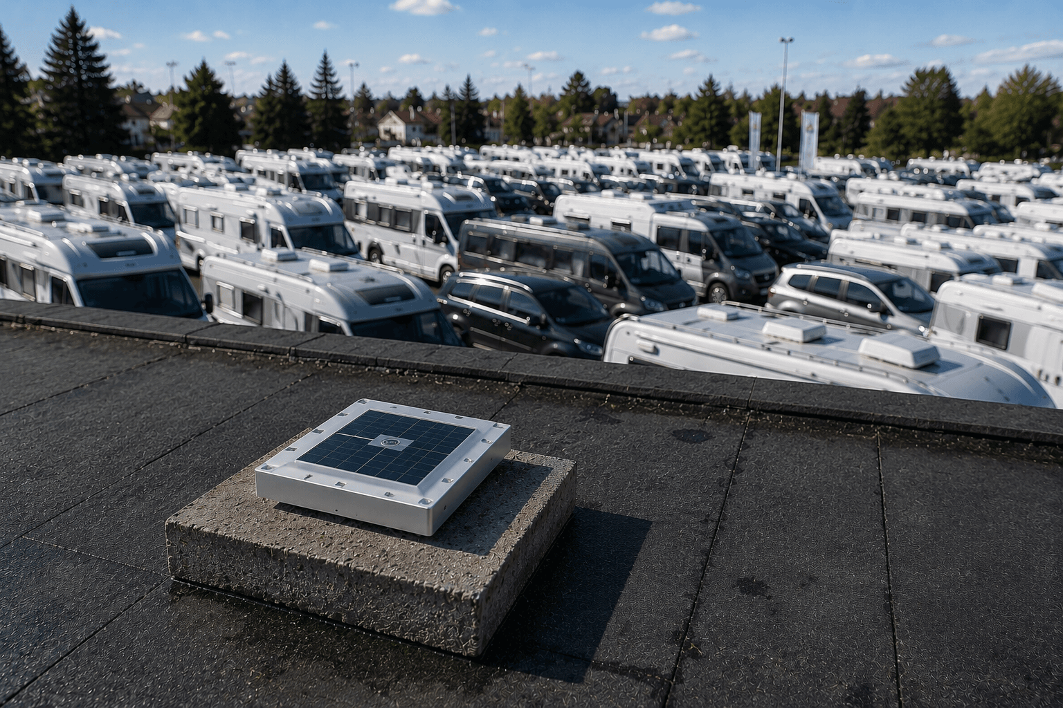 Capteur TRIGR installé sur site